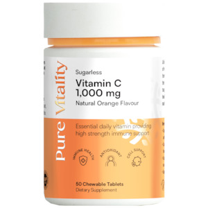 Pure Vitality | Sugarless Vitamin C 1000mg