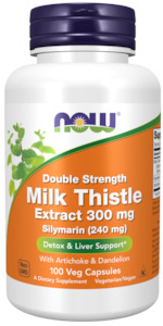 NOW | Milk Thistle Extract Double Strength 300mg