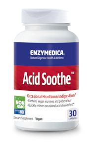 Enzymedica: [ CLEARANCE / SHORT DATED ]Enzymedica Acid Soothe - 30 Capsules