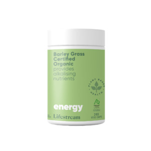 Lifestream: Lifestream | Barley Grass Certified Organic - Capsules