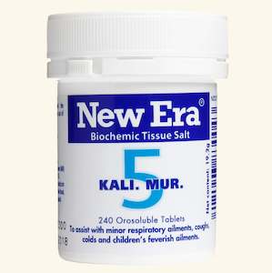 New Era | No 5 Kali Mur Mineral Cell Salt