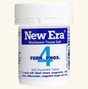 New Era | No 4 Ferr. Phos Mineral Cell Salt