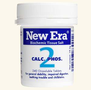 New Era: New Era | No 2 Calc Phos Mineral Cell Salt