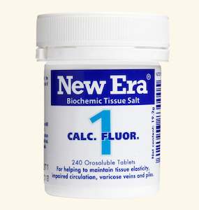 New Era | No 1 Calc Fluor Mineral Cell Salt