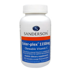 Sanderson: Sanderson Ester-plex 1150mg Chewable Vitamin C