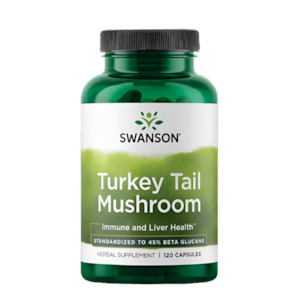 Swanson: Swanson | Turkey Tail Mushrooms 500mg