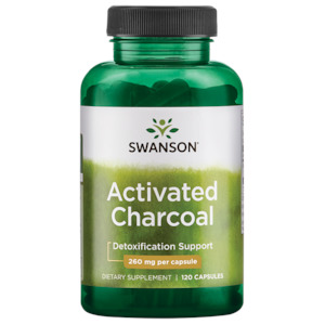 Swanson: Swanson | Activated Charcoal 260mg