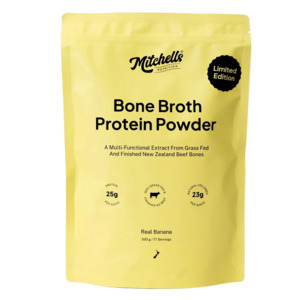 Beauty Body: Mitchell's Bone Broth Protein Powder | Real Banana