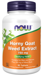 Now: NOW | Horny Goat Weed Extract 750mg