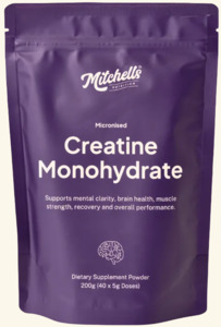 Health Supplements: Mitchell's | Creatine Monohydrate