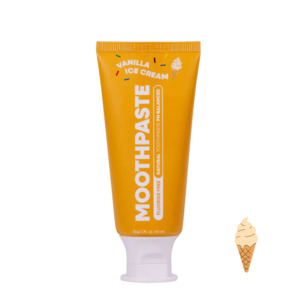 Grocery: MooGoo | Kids Moothpaste Vanilla Ice Cream Fluoride Free