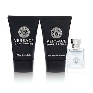 Gift Set: Versace Pour Homme EDT Grooming Set