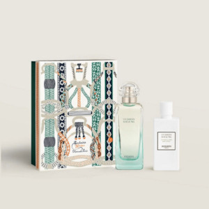 Hermes: Hermes Un Jardin Sur Le Nil EDT & Body Lotion Set