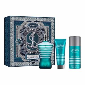 Jean Paul Gaultier: Jean Paul Gaultier Le Male EDT Shower Gel & Deodorant Set For Men