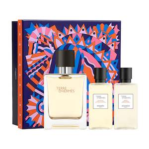 For Him Bestsellers: Hermes Terre D'Hermes EDT Aftershave Lotion & Shower Gel Gift Set for Men