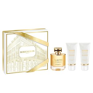 Boucheron: Boucheron Quatre Iconic EDP Body Lotion Set for Women