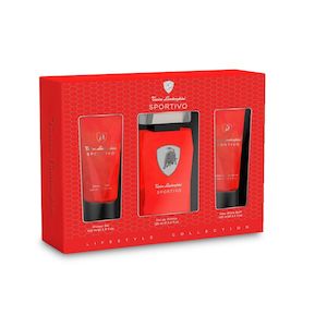 Tonino Lamborghini Sportivo Grooming Set EDT for Men
