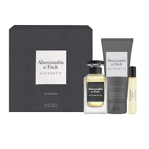 Abercrombie & Fitch Authentic EDT Hair & Body Wash Gift Set for Men