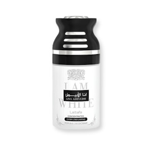 Lattafa I Am White Concentrated Deodorant