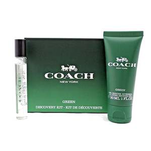 Coach: Coach Green EDT & Shower Gel Set For Men