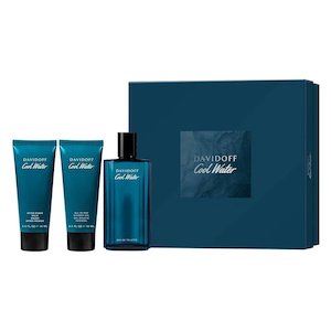 Davidoff: Davidoff Cool Water After Shave Balm Set for Men EDT