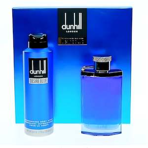 For Him Bestsellers: Dunhill Desire Blue EDT Body Spray Travel Set