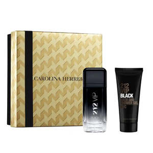 Carolina Herrera 212 VIP Black EDP Shower Gel Gift Set