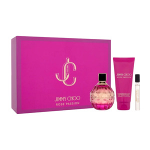Jimmy Choo Rose Passion EDT For Women Gift Set