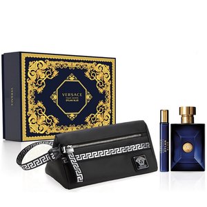 New Arrivals Mens Fragrances: Versace Dylan Blue EDT Travel Gift Set