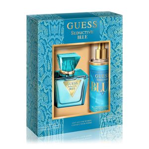 For Her Bestsellers: Guess Seductive Blue EDT & Fragrance Mist Gift Set For Women