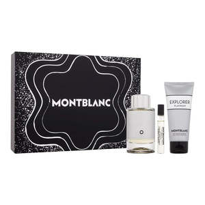New Arrivals Mens Fragrances: Montblanc Explorer Platinum EDP Gift Set for Him 2