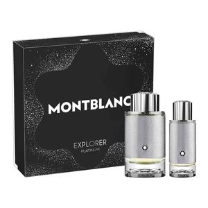 Montblanc Explorer Platinum EDP Gift Set for Him
