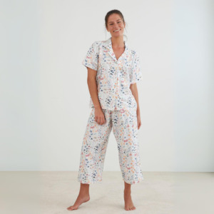 Cotton pyjamas: Annie Capri Pyjama Set