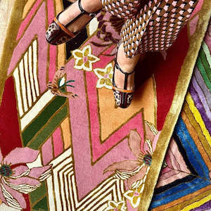 Frontpage: Wendy Morrison Rug - Shanghai Blossom Runner