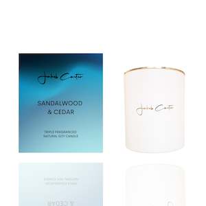 Jakob Carter Candle - Sandalwood and Cedar