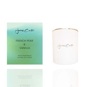 Teachers Gifts: Jakob Carter Candles - French Pear & Vanilla