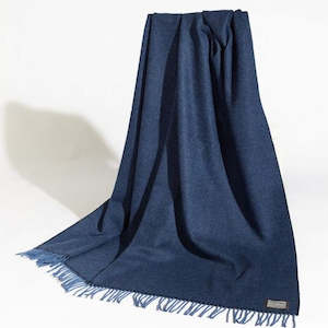 Gifts Luxurious Female Gifts From New Zealand My Sanctuary Nz: Denim Cashmere and Lambswool Cong Throw from Foxford Mills