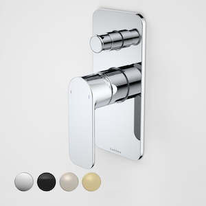 Caroma Luna Bath and Shower Mixer with Diverter Chrome
