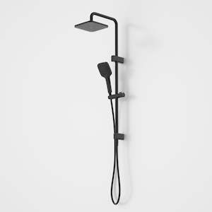 Caroma Luna Overhead Rail Shower - Black