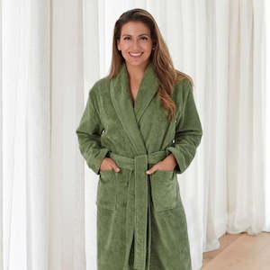 Bathroom Accessories Methven And Caroma: Cotton Velour Freya Bath Robe