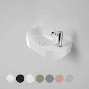 Liano II Hand Wall Basin - Gloss White