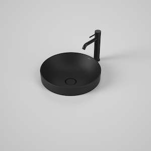 Liano II 400mm Inset Basin - Black