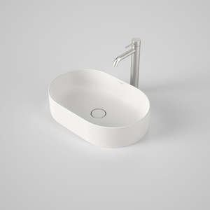 Basins And Baths: Liano II 530mm Pill Above Counter Basin - Gloss White
