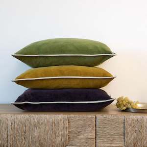 Velvet Cushions: Aristote Cushion - Elitis