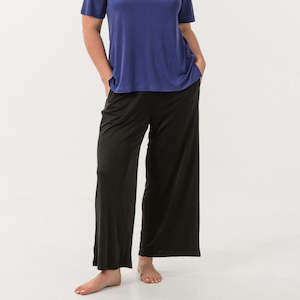 Silk Wide Leg Lounge Pants