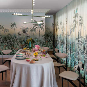 Nightbird Symphony Fabric - Catherine Martin