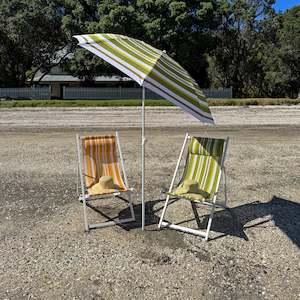 Striped Deck Chair - Set of 4