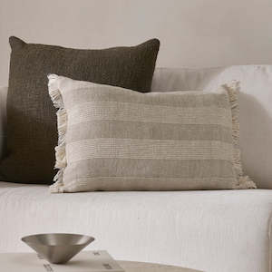 Linen Cushions: Carson Natural Cushion
