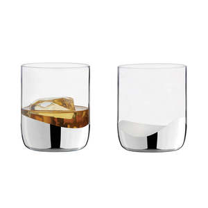 Luxury: ASD Wave Silver DOF Tumblers (set of 2)