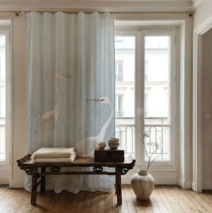 Fabric And Textiles: Stillwater Heron Fabric